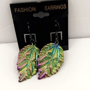 Leaf earrings